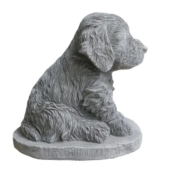 Product image 7 of the product “Aiden - Seated Dog, 16cm H | cast stone ”